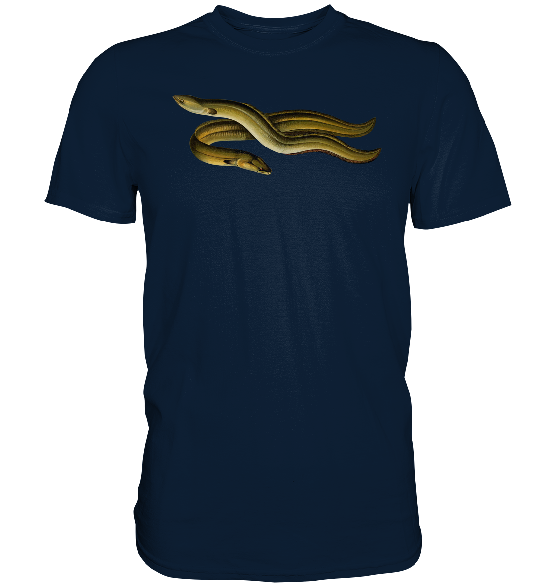 Aal – Lustiges Zielfisch Design für Angler und Fischliebhaber - Premium Shirt