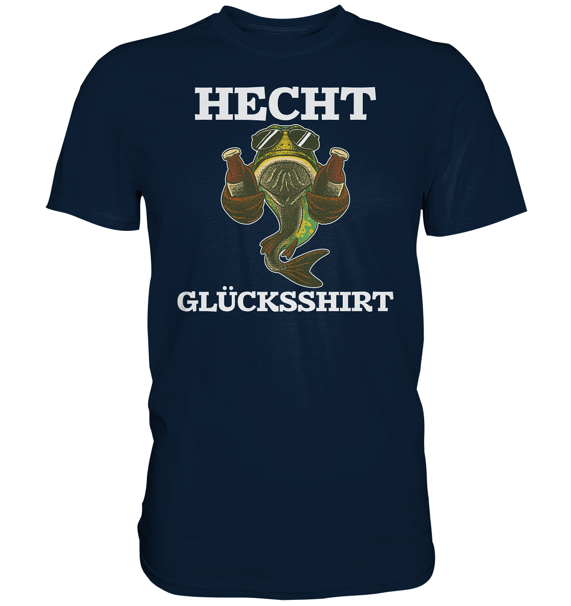 Hecht Glücksshirt - Premium Shirt