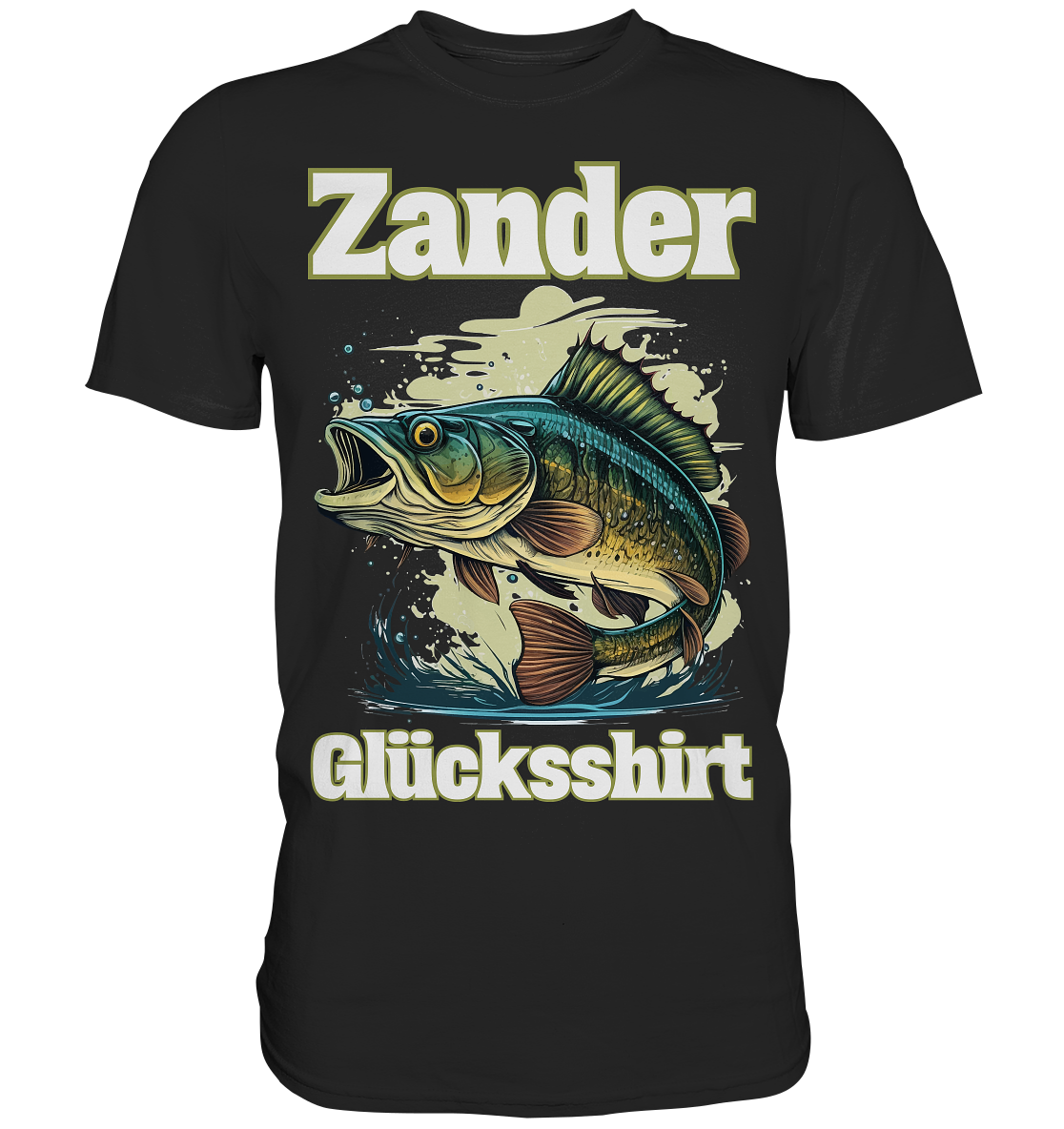 Zander Glücksshirt - Premium Shirt