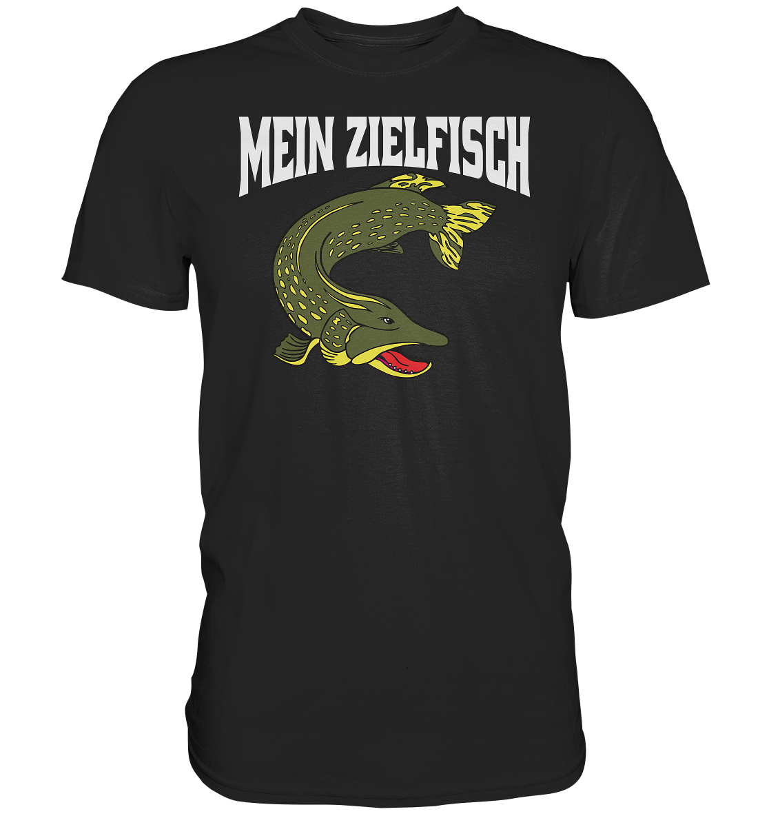 Mein Zielfisch Hecht - Premium Shirt