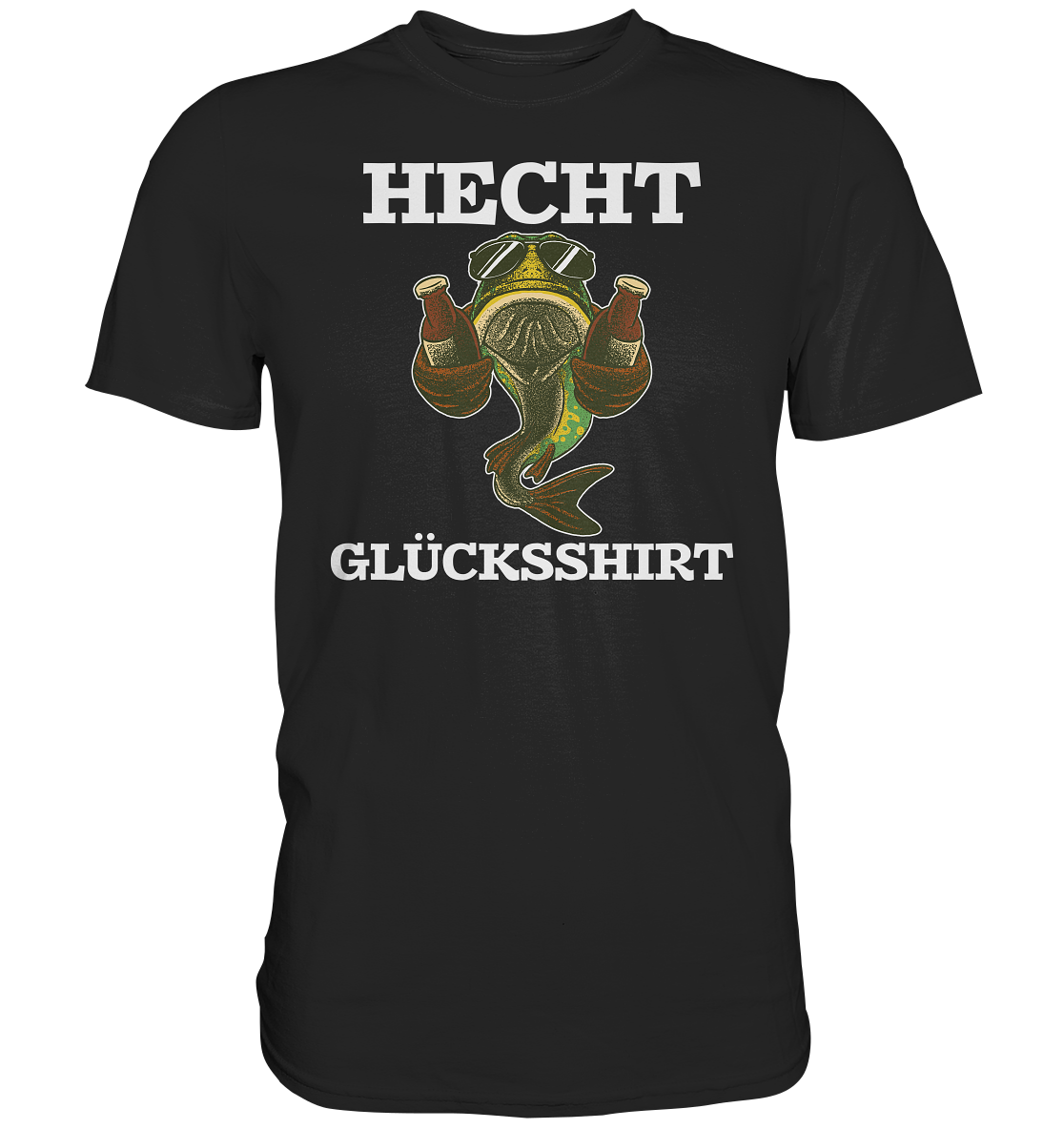 Hecht Glücksshirt - Premium Shirt