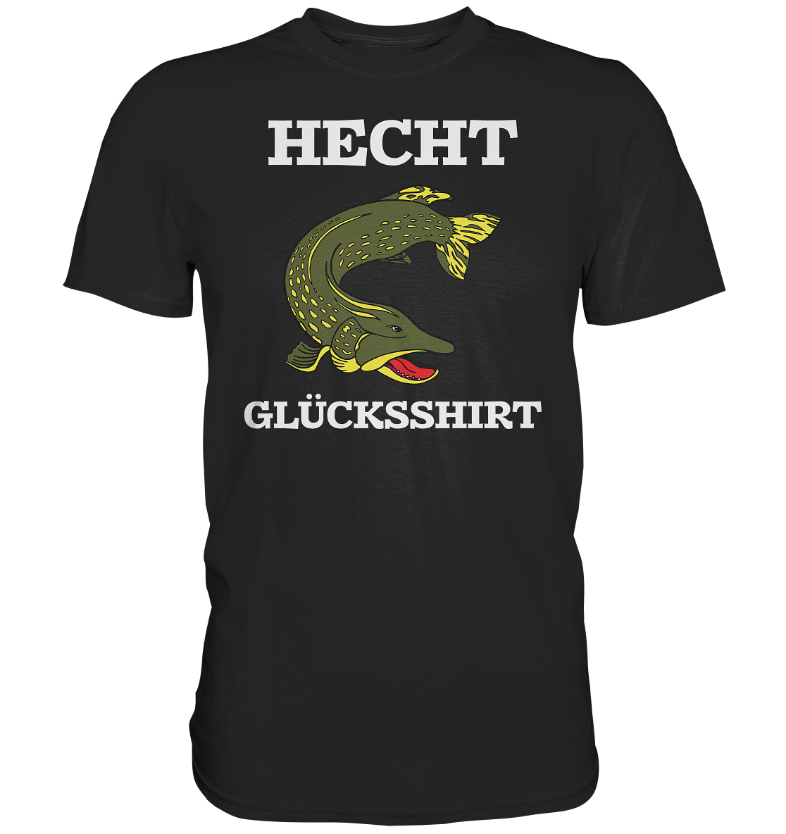 Hecht Glücksshirt - Premium Shirt