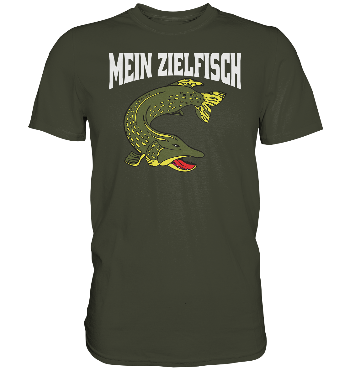 Mein Zielfisch Hecht - Premium Shirt