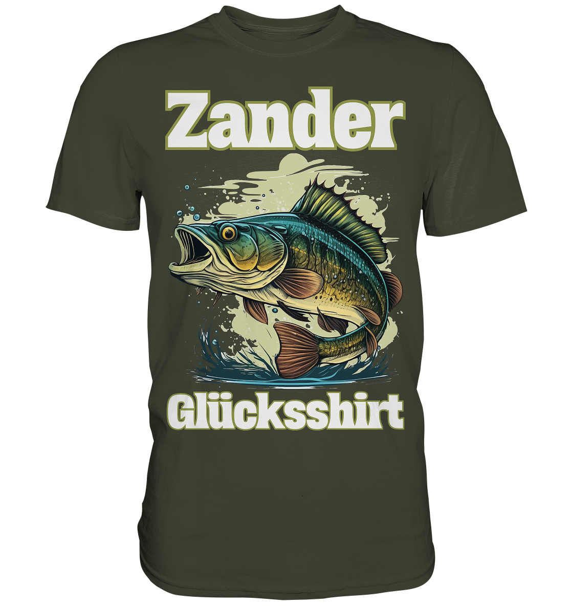 Zander Glücksshirt - Premium Shirt