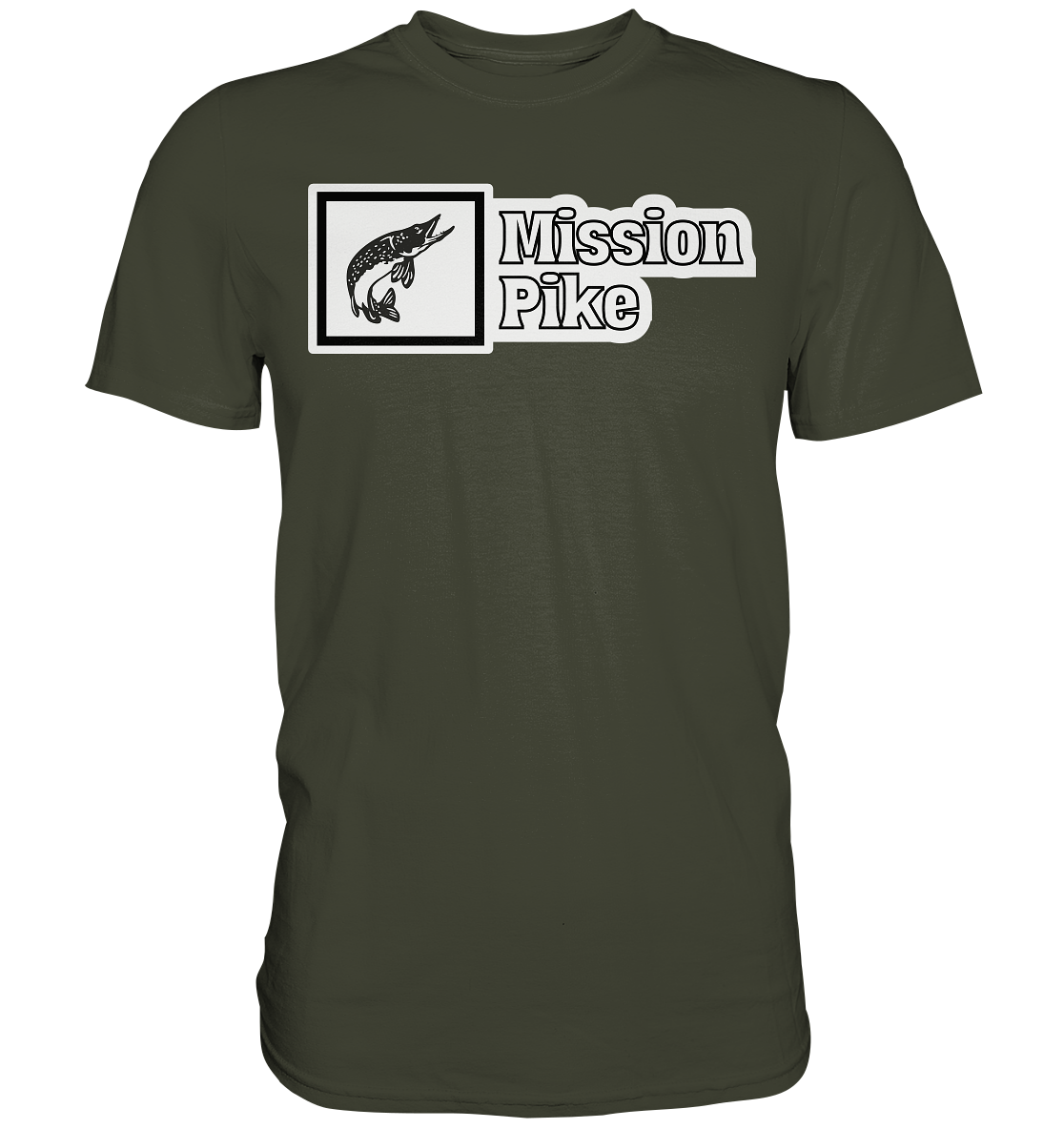 Mission Pike - Hecht Raubfisch - Premium Shirt