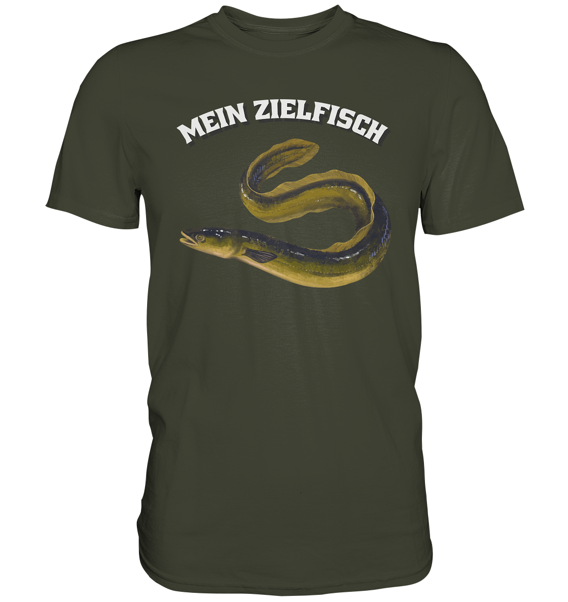 Mein Zielfisch Aal - Premium Shirt