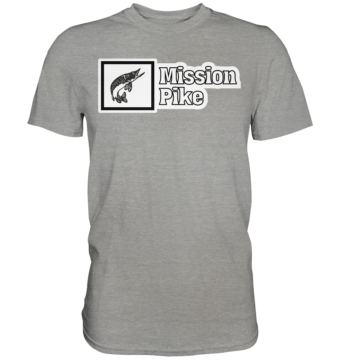 Mission Pike - Hecht Raubfisch - Premium Shirt