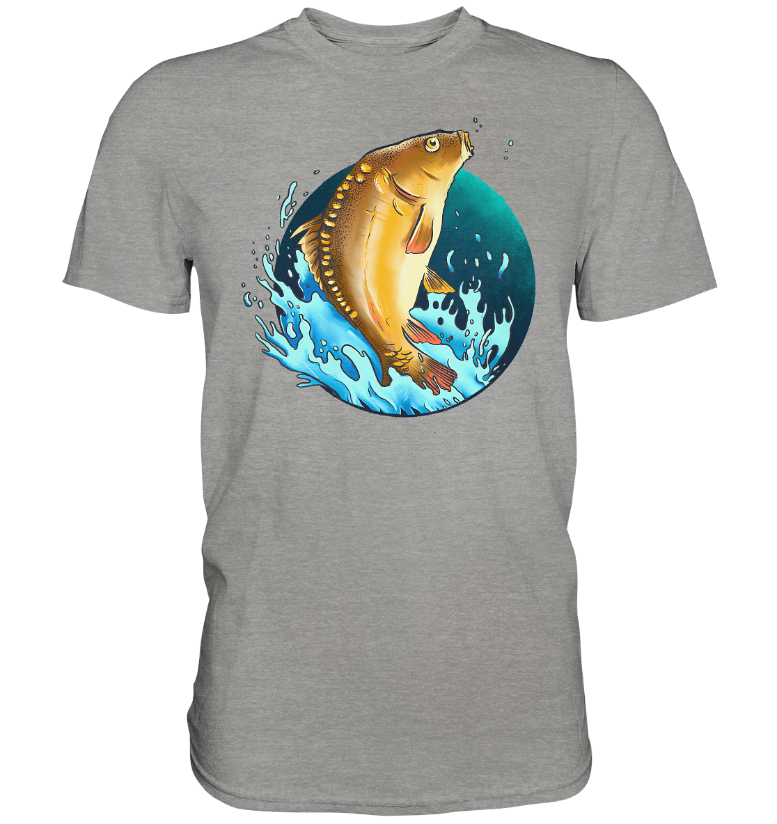 Springender Karpfen - Premium Shirt