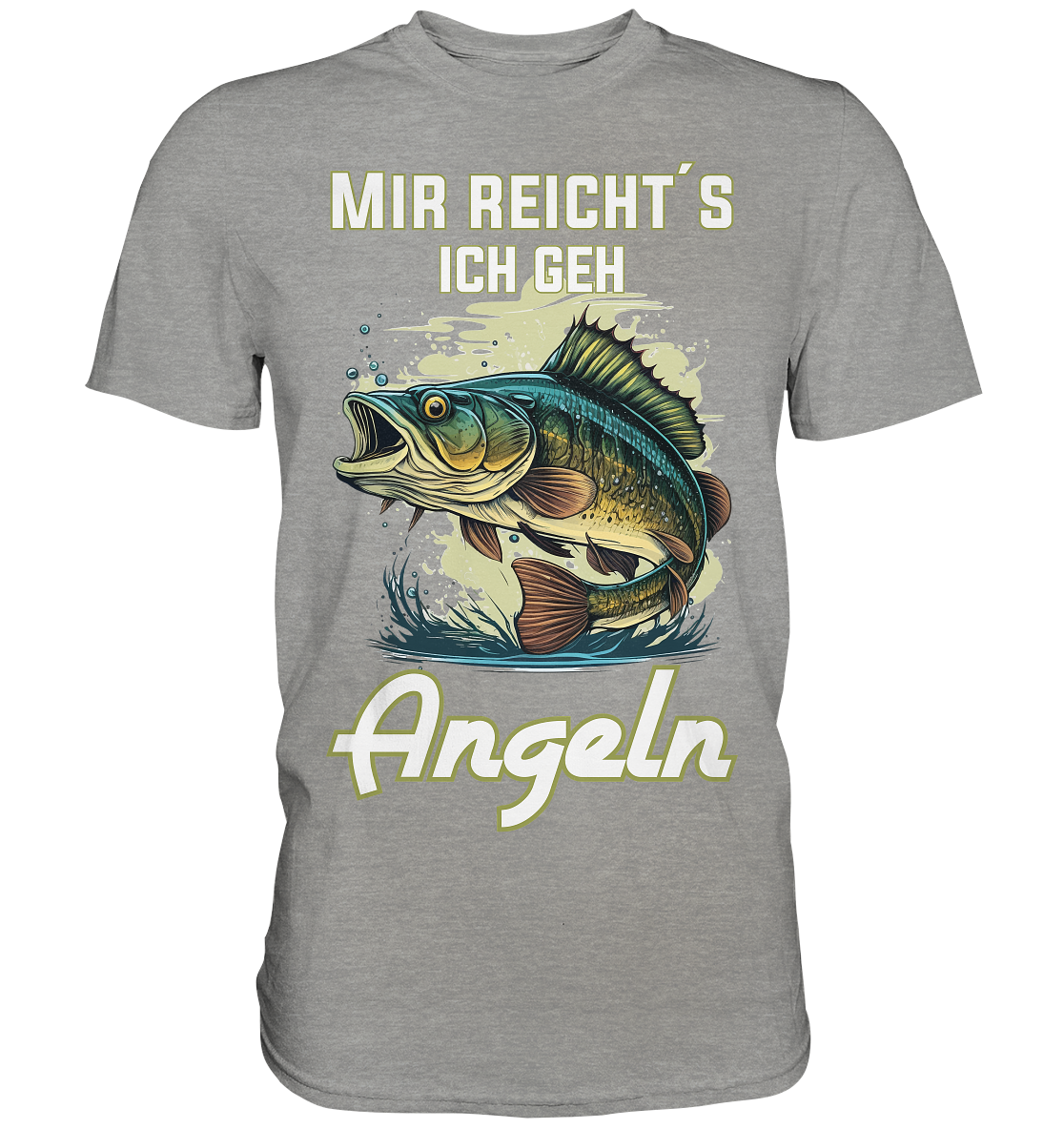 Mir reicht´s ich geh angeln - Premium Shirt