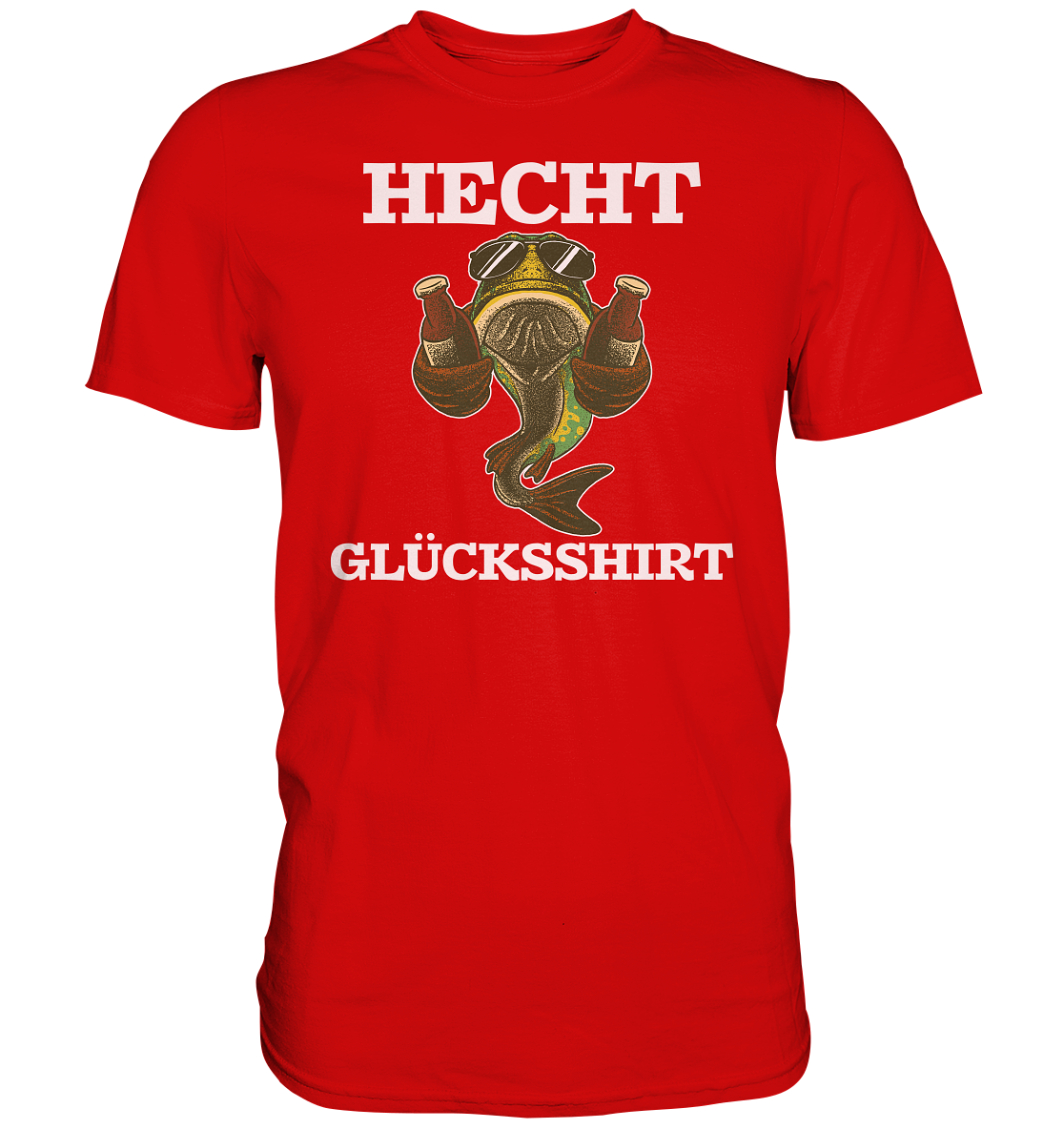 Hecht Glücksshirt - Premium Shirt