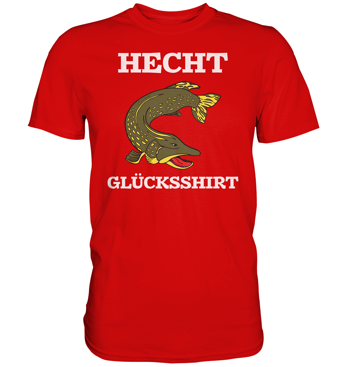 Hecht Glücksshirt - Premium Shirt