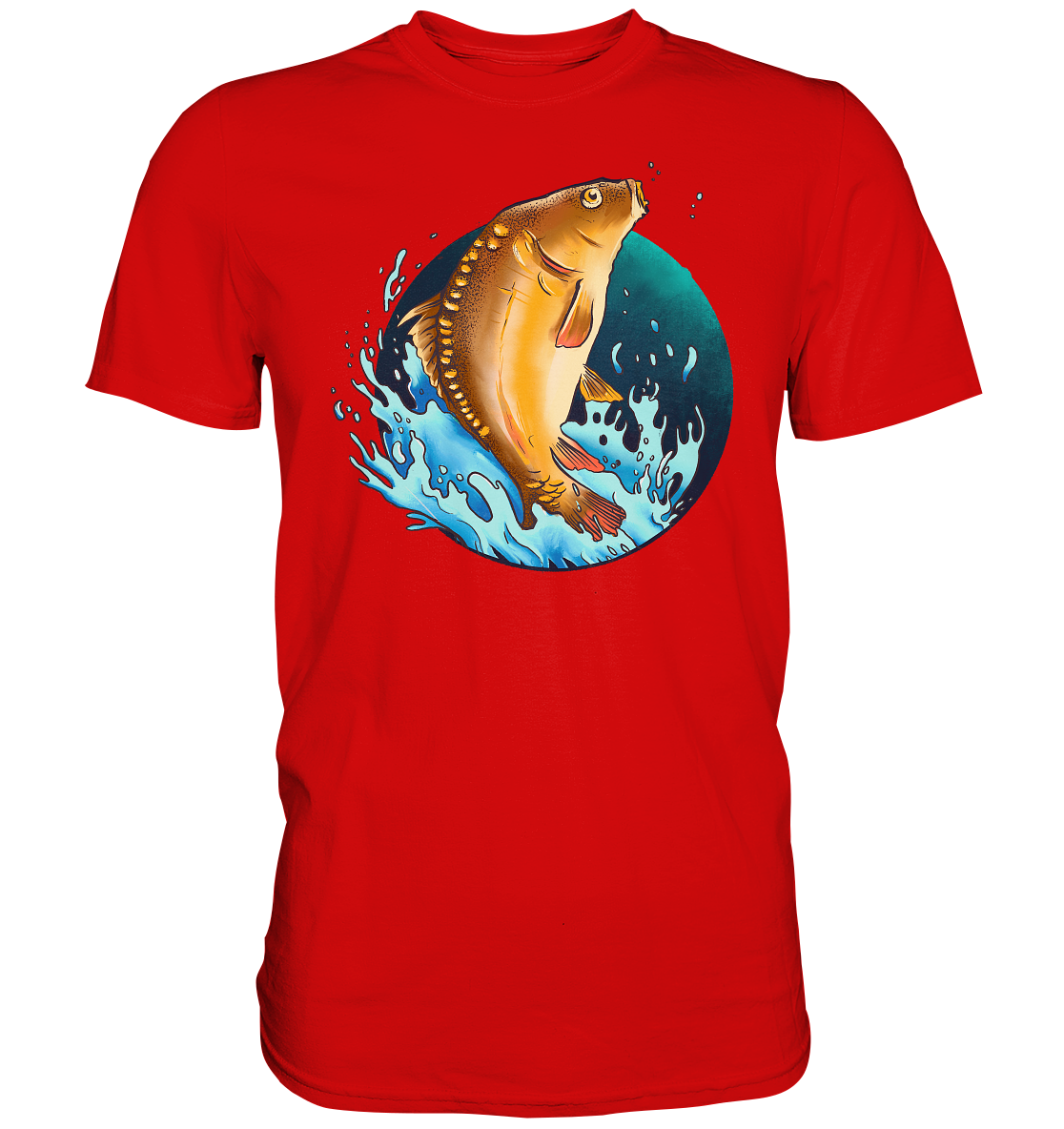 Springender Karpfen - Premium Shirt