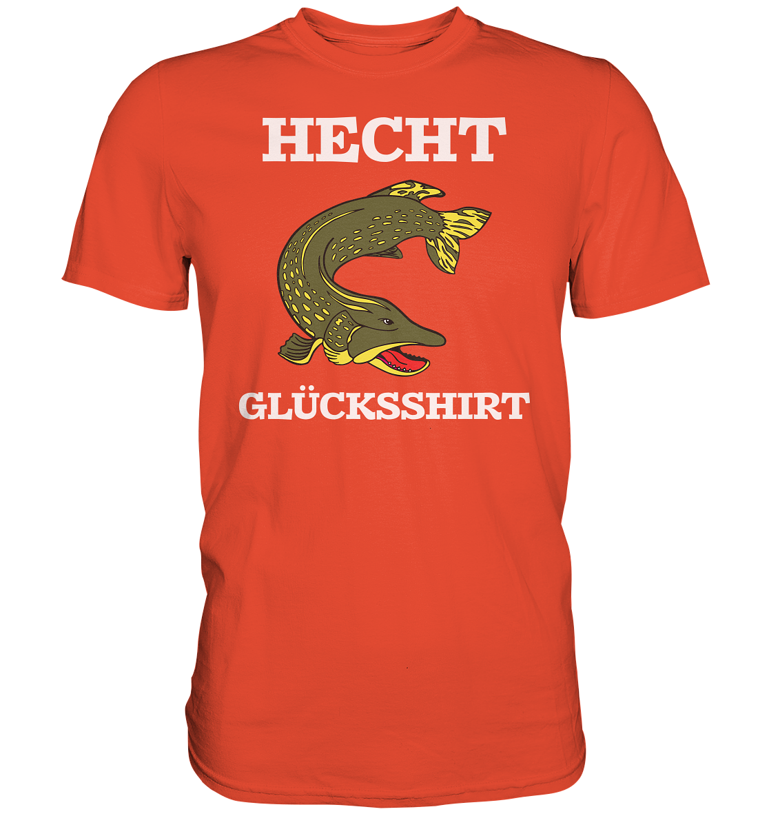 Hecht Glücksshirt - Premium Shirt