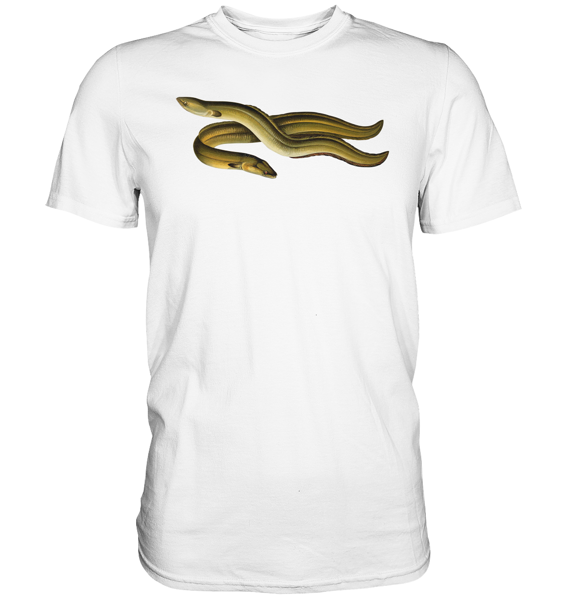 Aal – Lustiges Zielfisch Design für Angler und Fischliebhaber - Premium Shirt