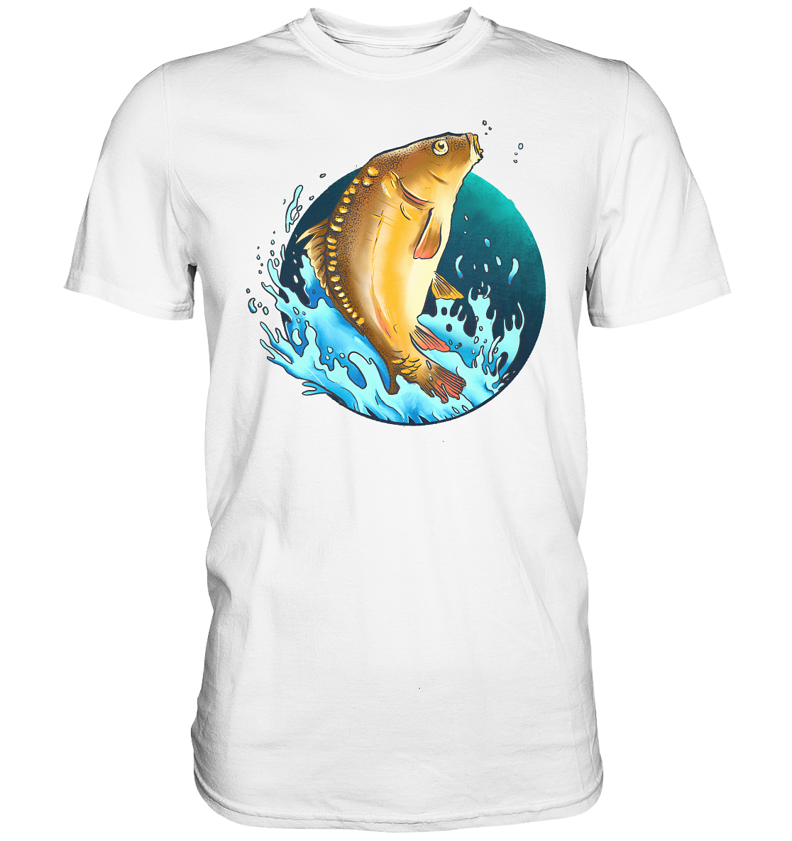 Springender Karpfen - Premium Shirt