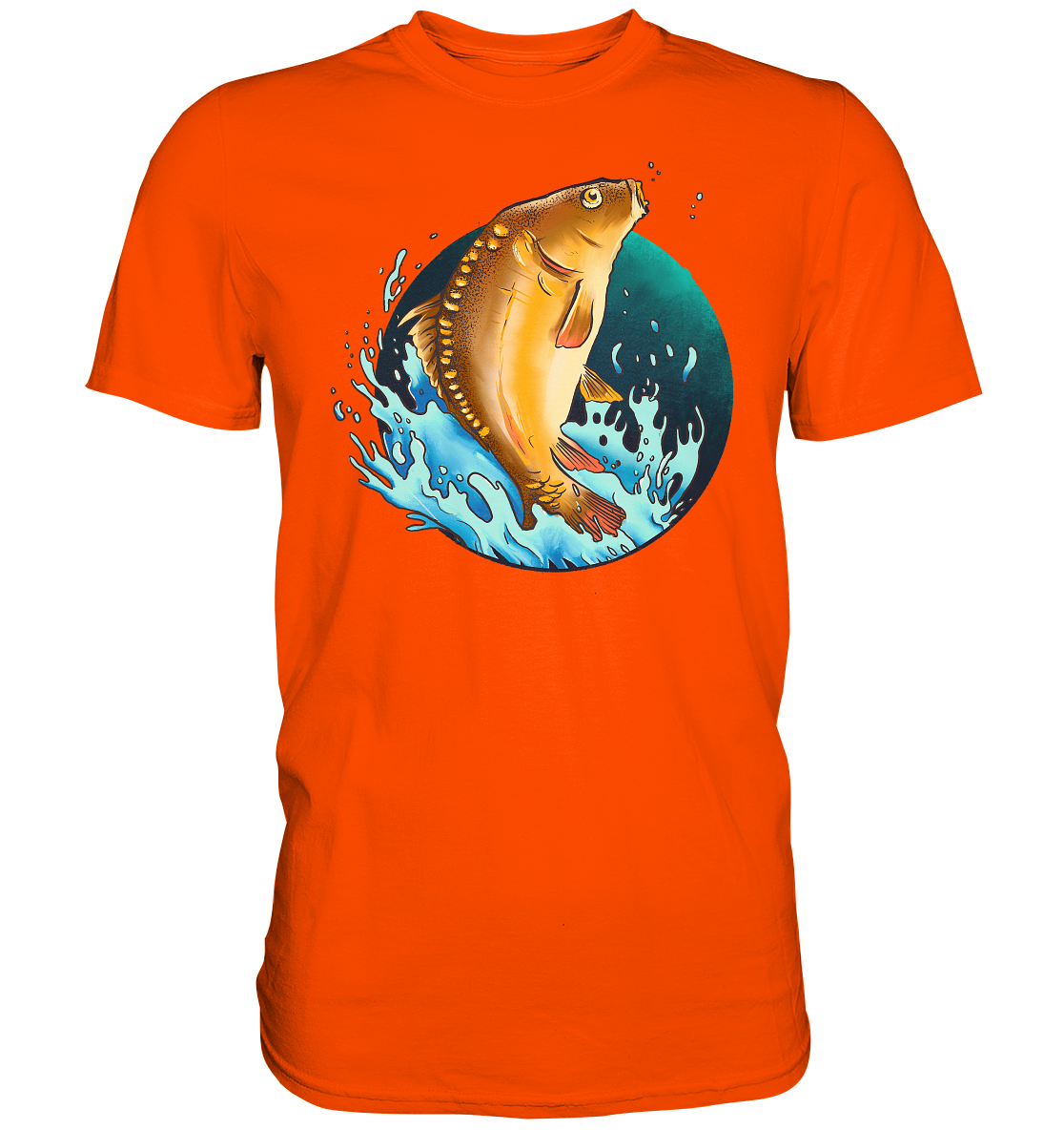 Springender Karpfen - Premium Shirt