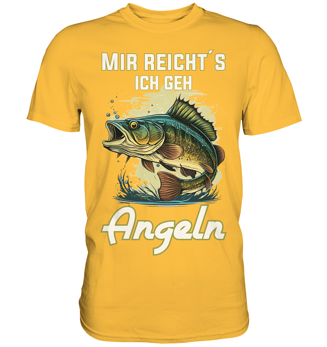 Mir reicht´s ich geh angeln - Premium Shirt