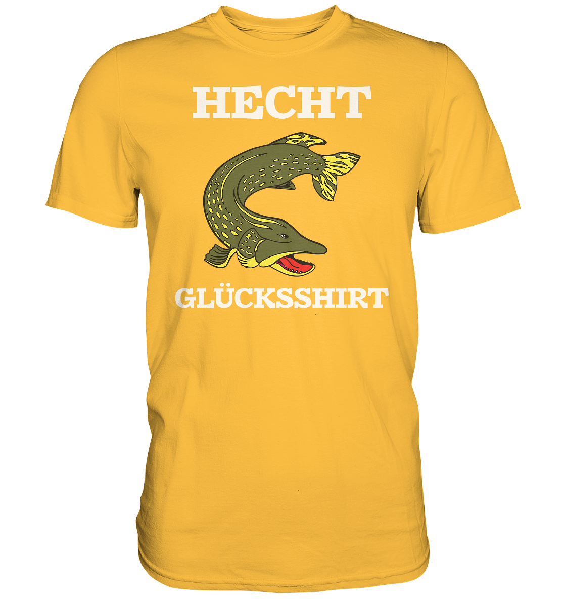 Hecht Glücksshirt - Premium Shirt
