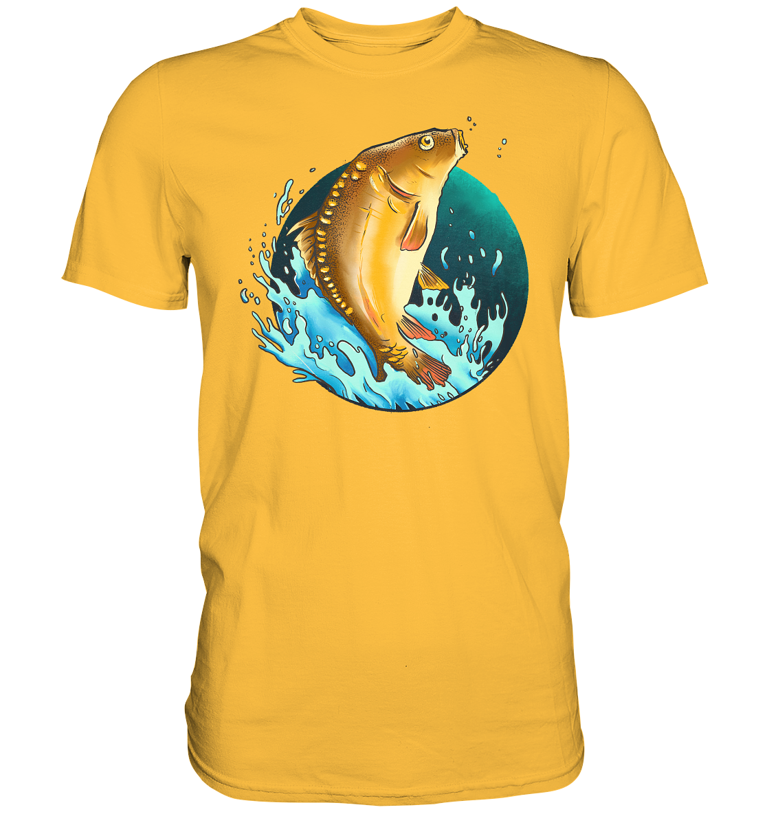 Springender Karpfen - Premium Shirt