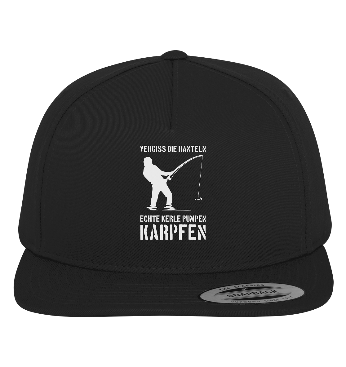 Vergiss die Hanteln echte Kerle pumpen Karpfen - Premium Snapback