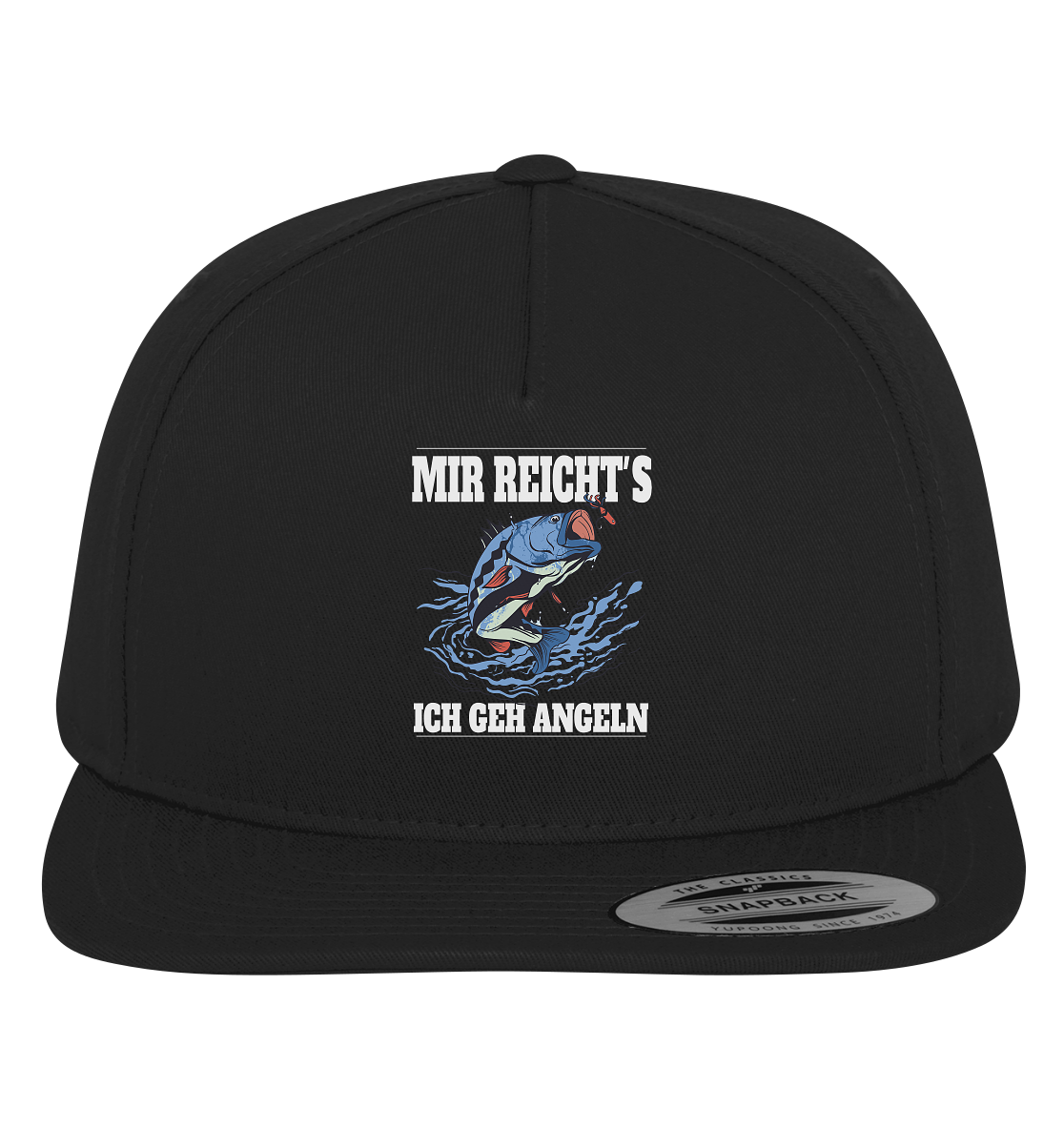 Mir reicht´s ich geh angeln - Premium Snapback