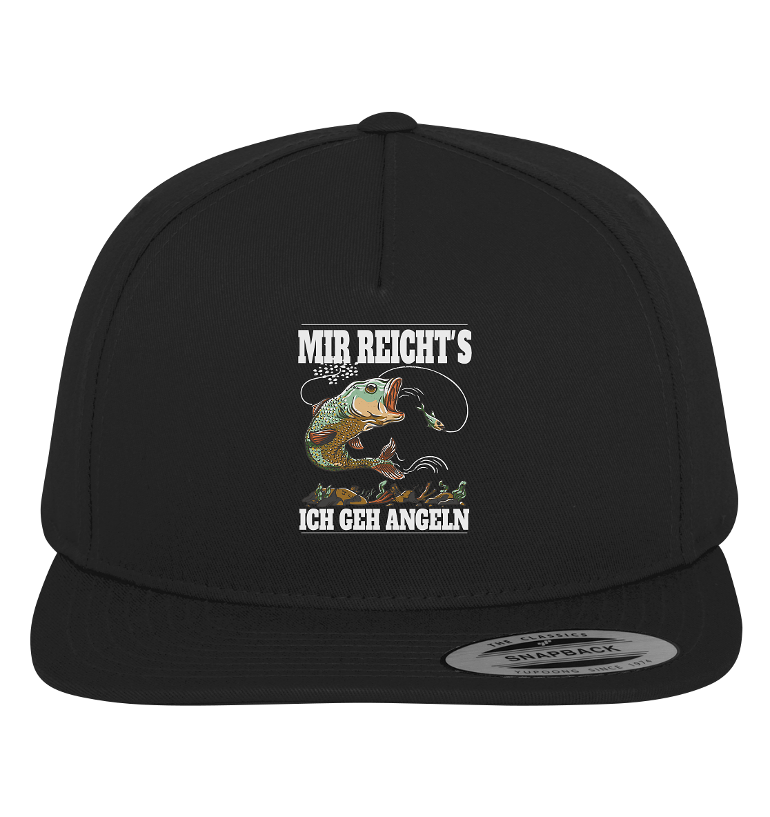 Mir reicht´s ich geh angeln - Premium Snapback