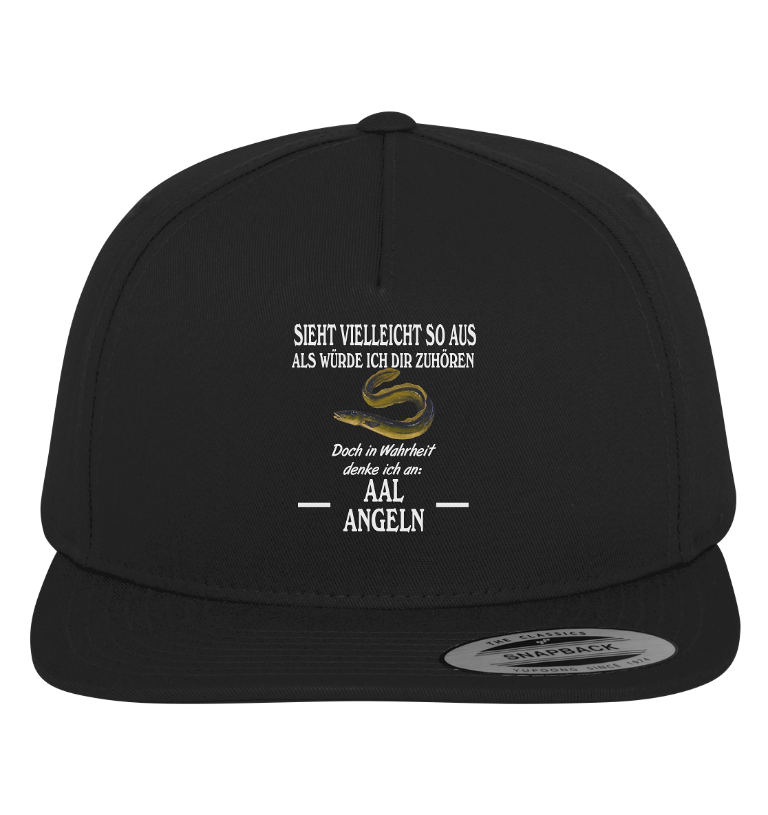 Denke an Aal angeln - Premium Snapback