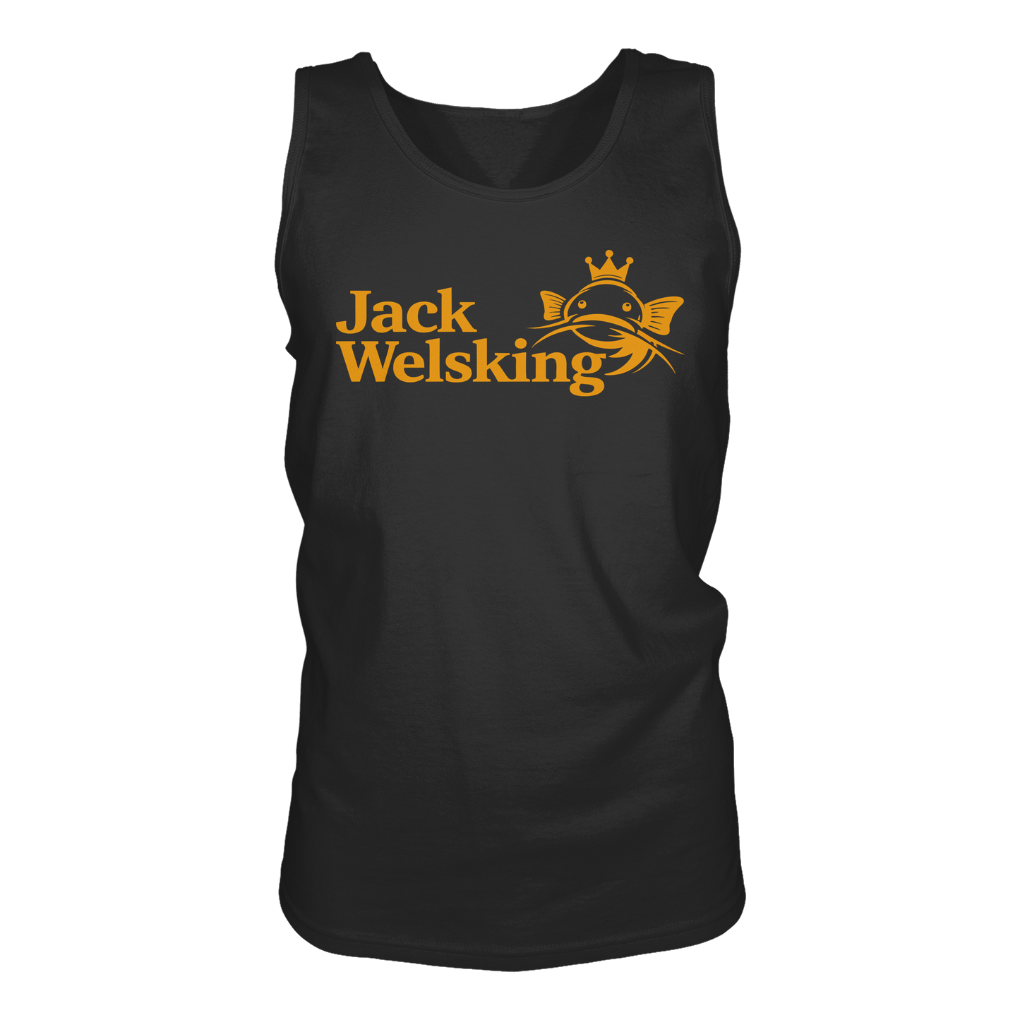 Jack Welsking Muskelshirt Tank-Top Wels Waller Angler Fishing Fun Angeln