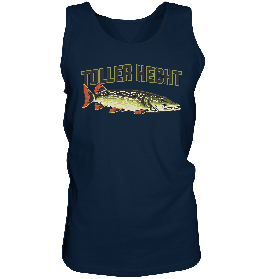 Toller Hecht - lustiges Motiv für den Hechtangler - Tank-Top