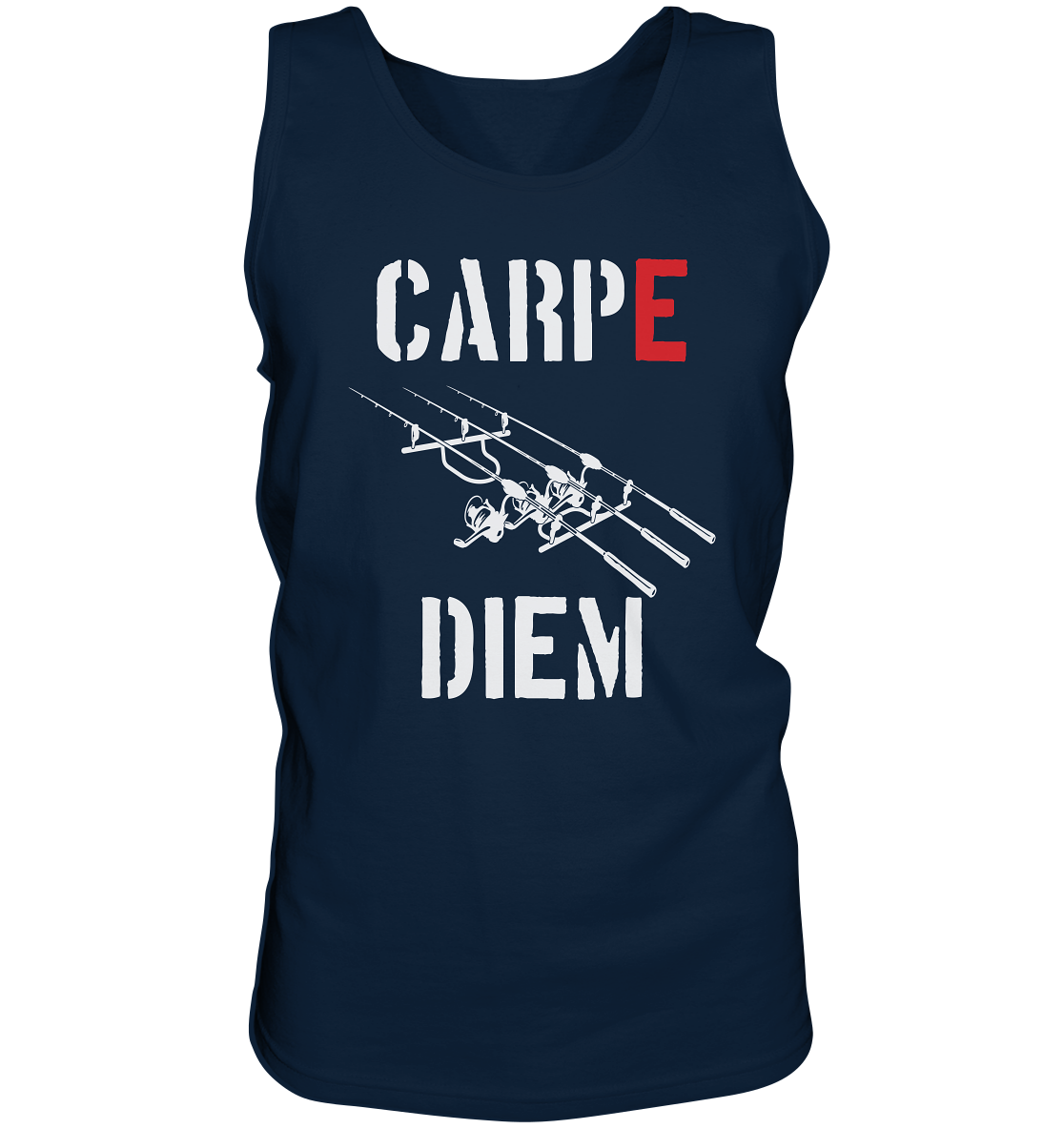 CARPE DIEM - Karpfenangler Karpfen Carp - Tank-Top