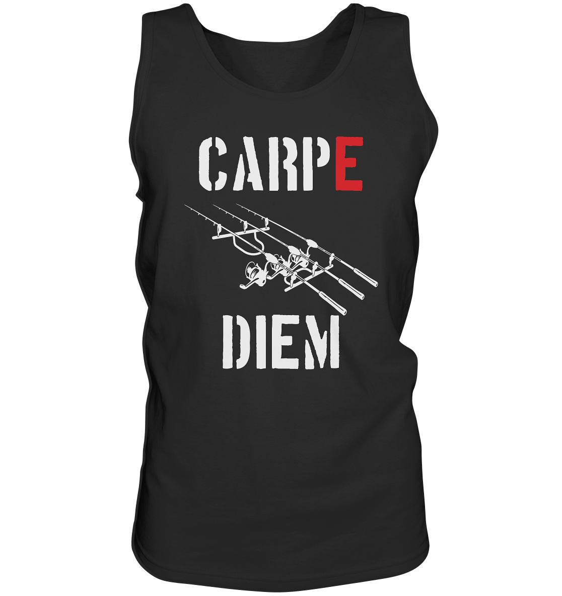 CARPE DIEM - Karpfenangler Karpfen Carp - Tank-Top