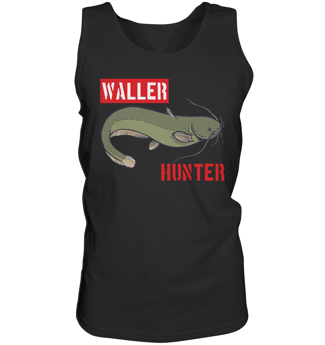 Waller Hunter - Wels Angler - Tank-Top