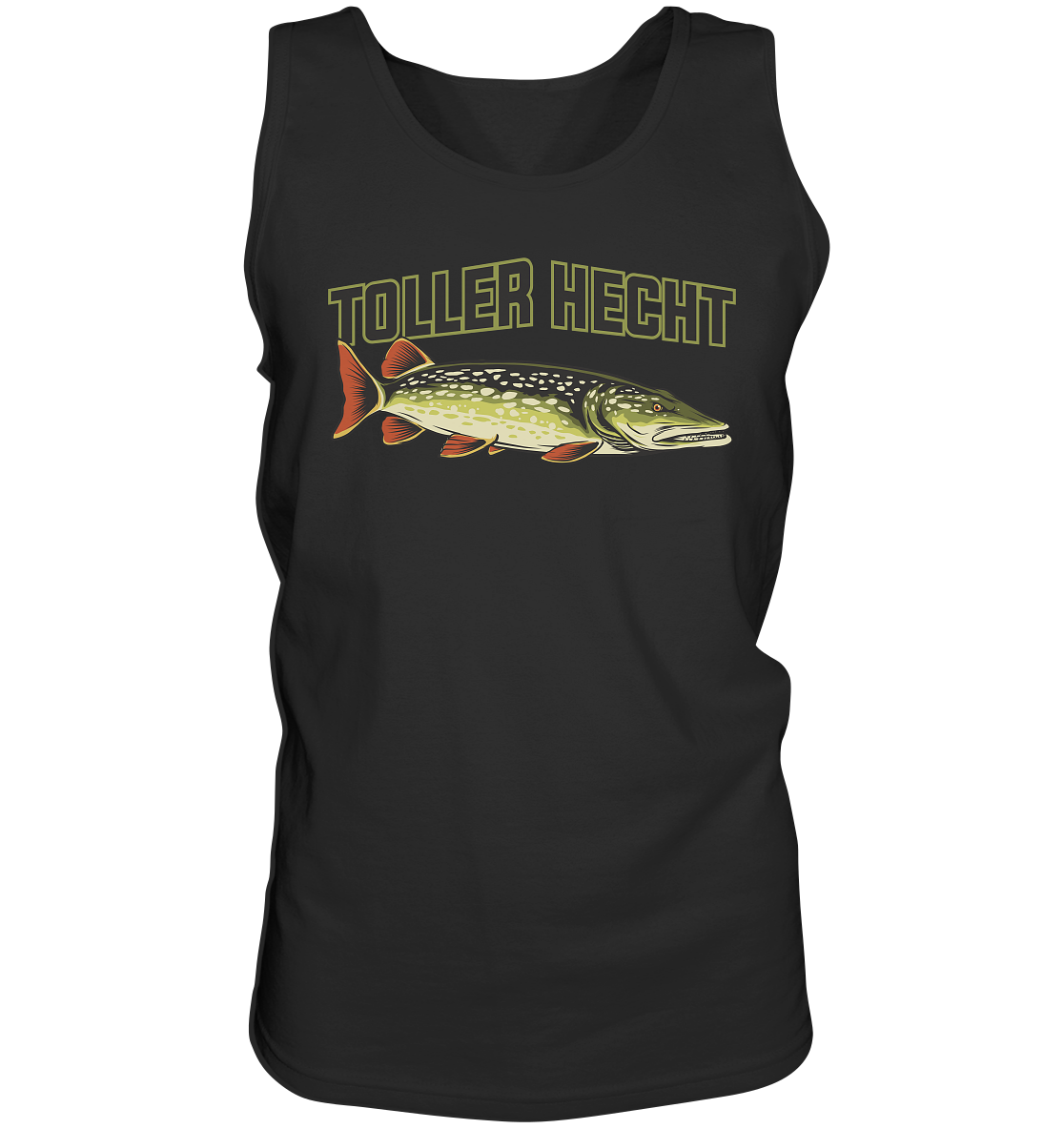 Toller Hecht - lustiges Motiv für den Hechtangler - Tank-Top