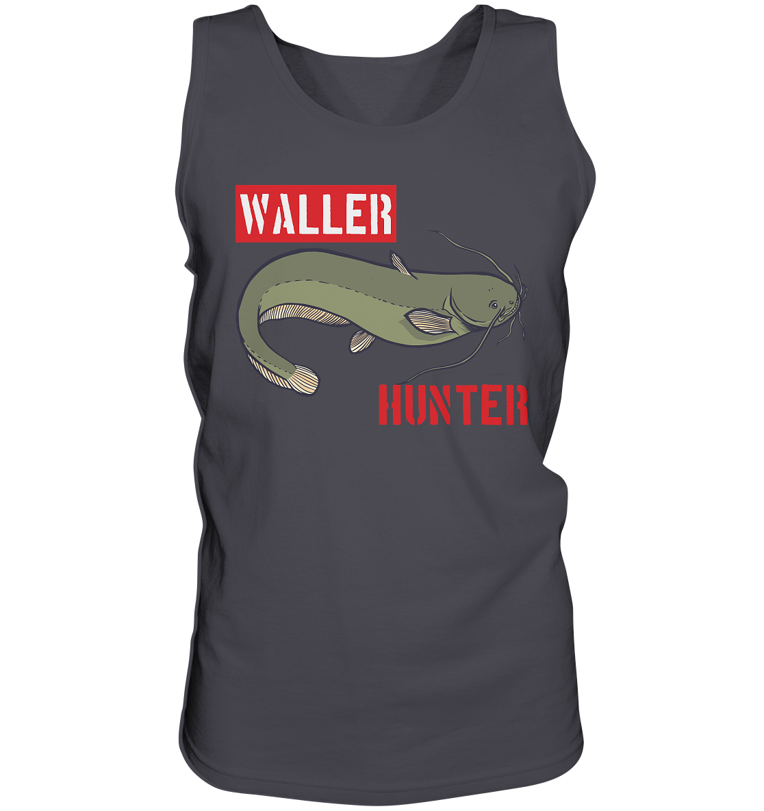 Waller Hunter - Wels Angler - Tank-Top
