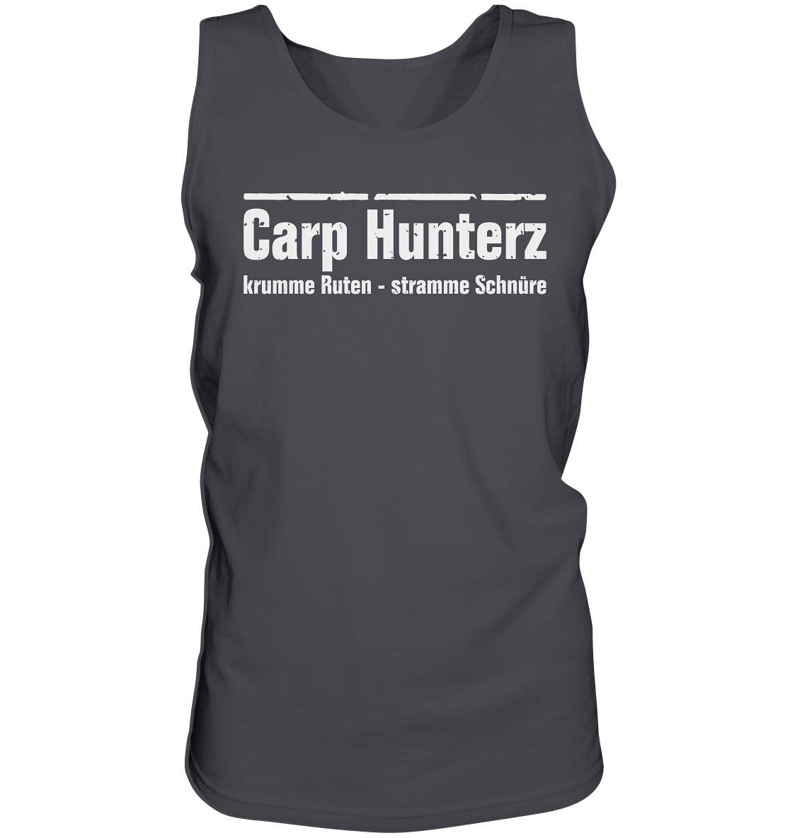 Carp Hunterz - krumme Ruten Stramme Schnüre - Tank-Top