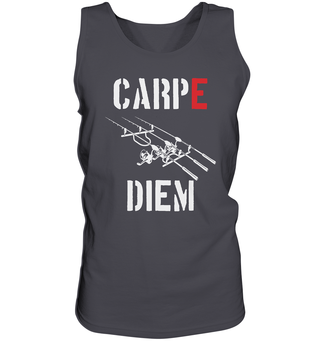 CARPE DIEM - Karpfenangler Karpfen Carp - Tank-Top