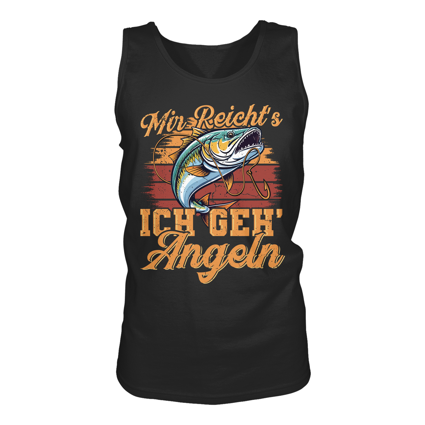 Mir reicht´s ich geh angeln - Angler Angelsport Fisch Fischer Karpfen Tank-Top