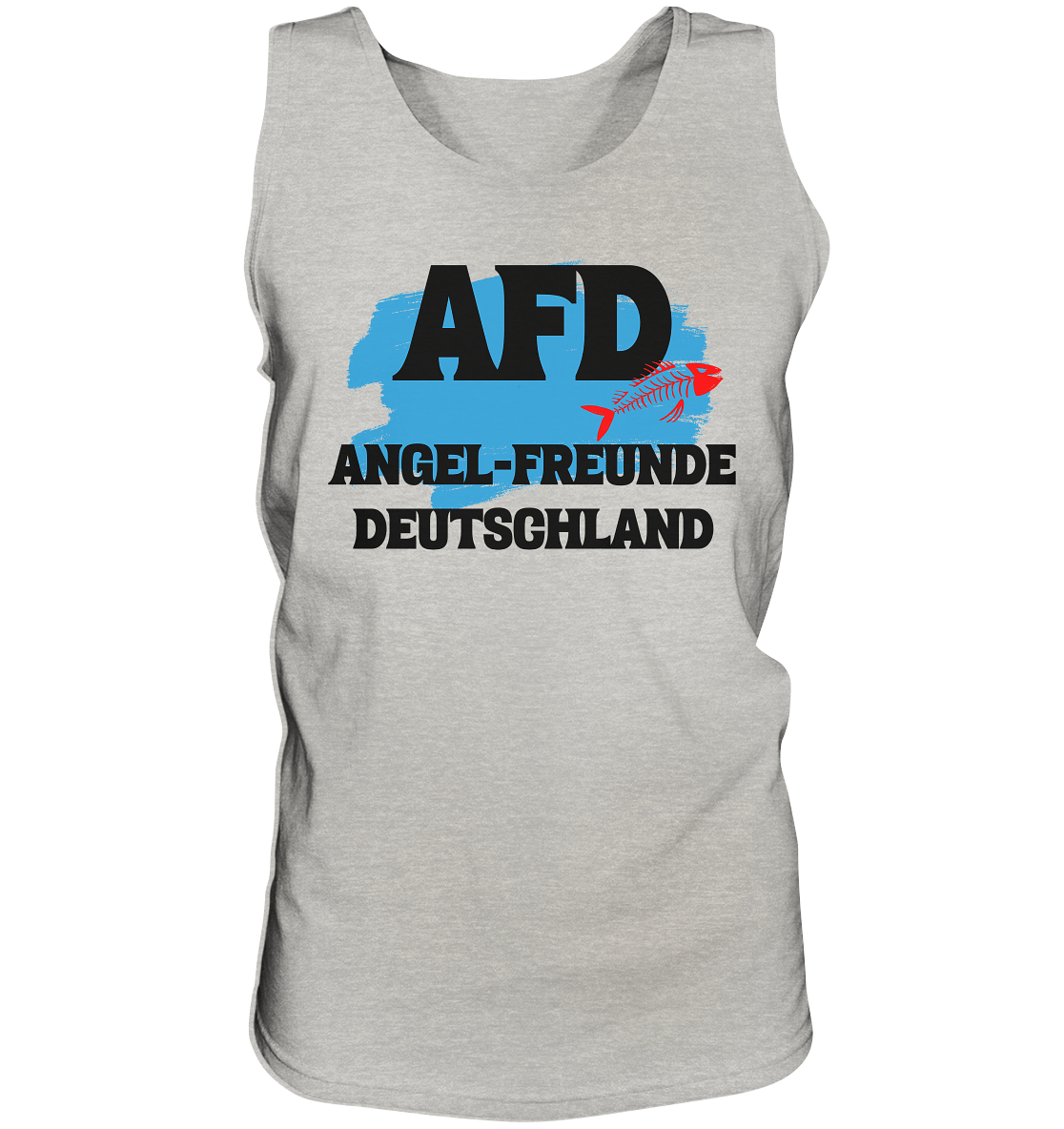 AFD Angel-Freunde Deutschland - für Angler Fischerei Hobby Männer Angelsport Karpfen Raubfisch Wels Waller Zielfisch - Tank-Top
