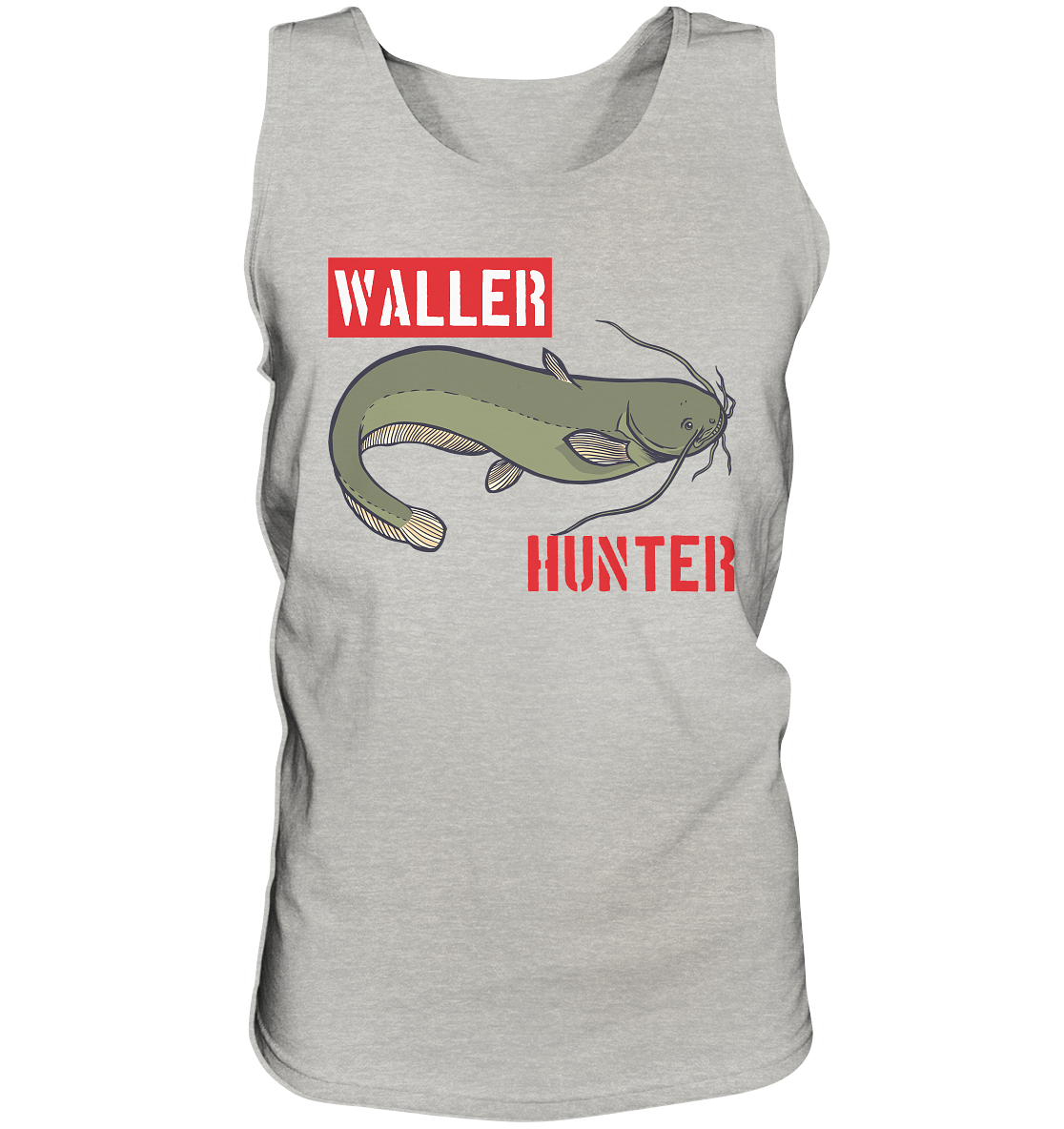 Waller Hunter - Wels Angler - Tank-Top