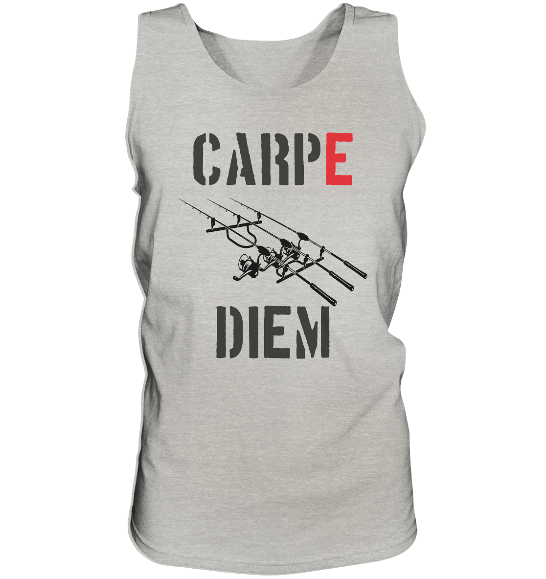 CARPE DIEM - Karpfenangler Karpfen Carp - Tank-Top