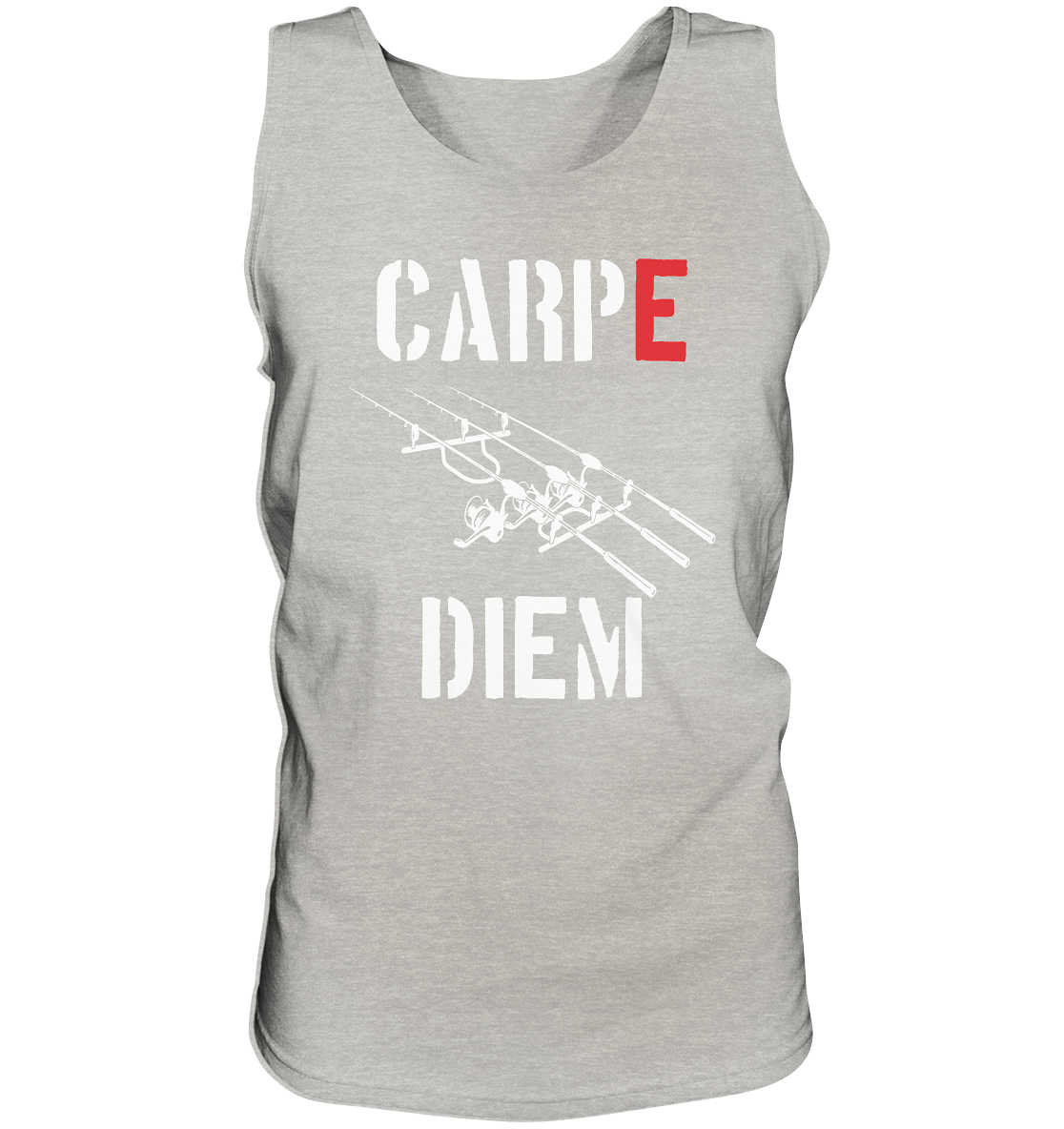 CARPE DIEM - Karpfenangler Karpfen Carp - Tank-Top