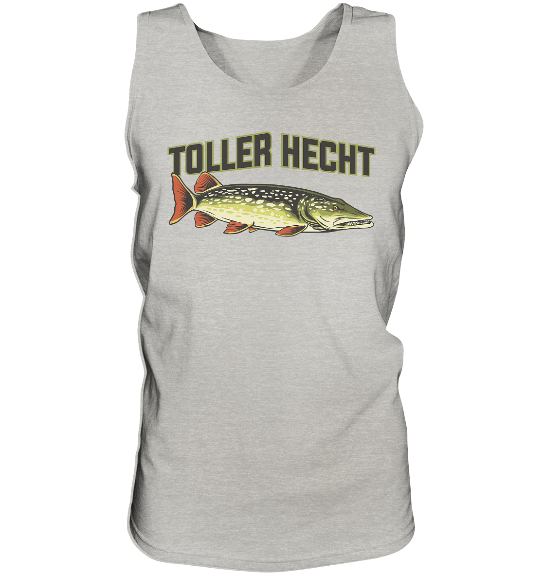 Toller Hecht - lustiges Motiv für den Hechtangler - Tank-Top