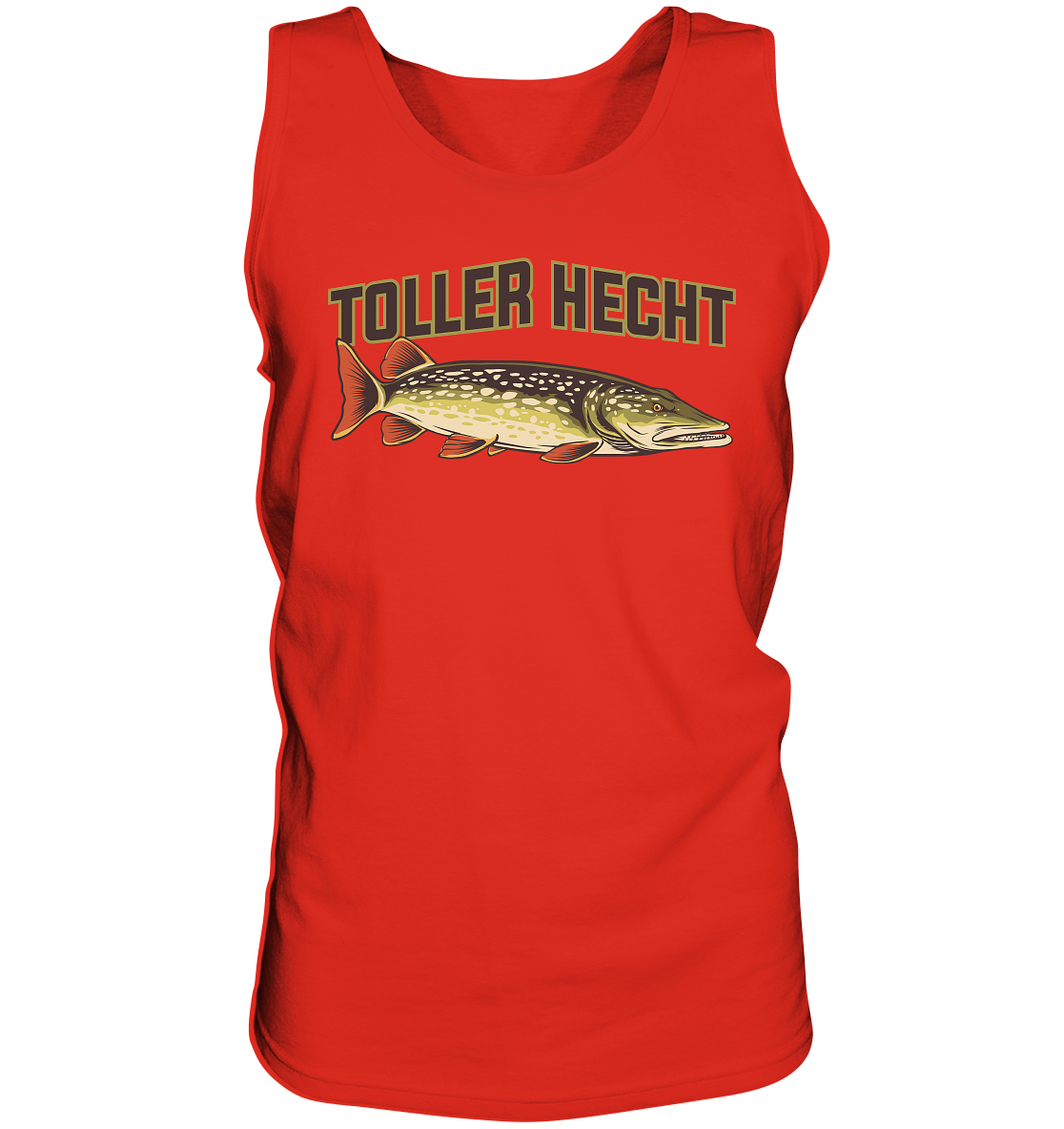 Toller Hecht - lustiges Motiv für den Hechtangler - Tank-Top