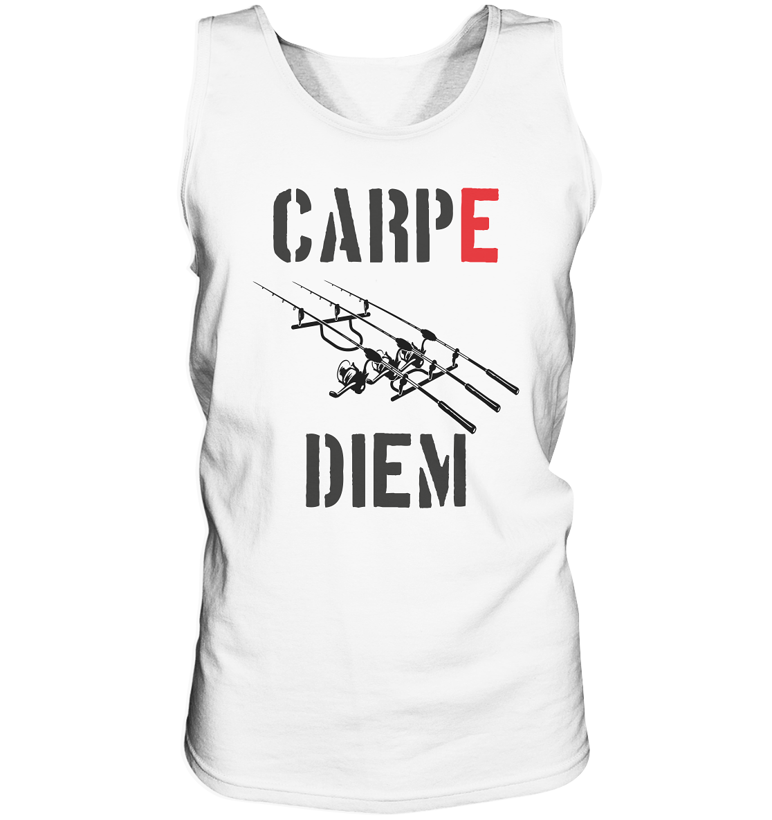 CARPE DIEM - Karpfenangler Karpfen Carp - Tank-Top