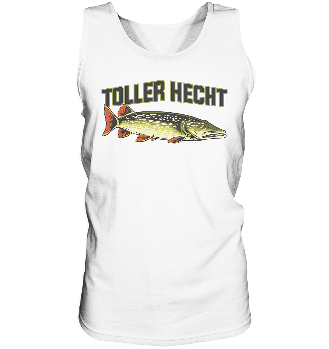 Toller Hecht - lustiges Motiv für den Hechtangler - Tank-Top