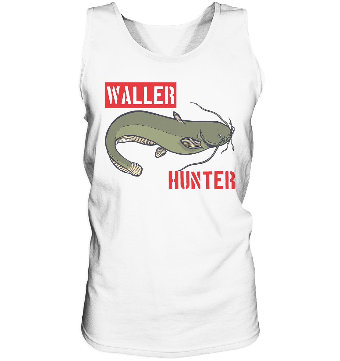 Waller Hunter - Wels Angler - Tank-Top