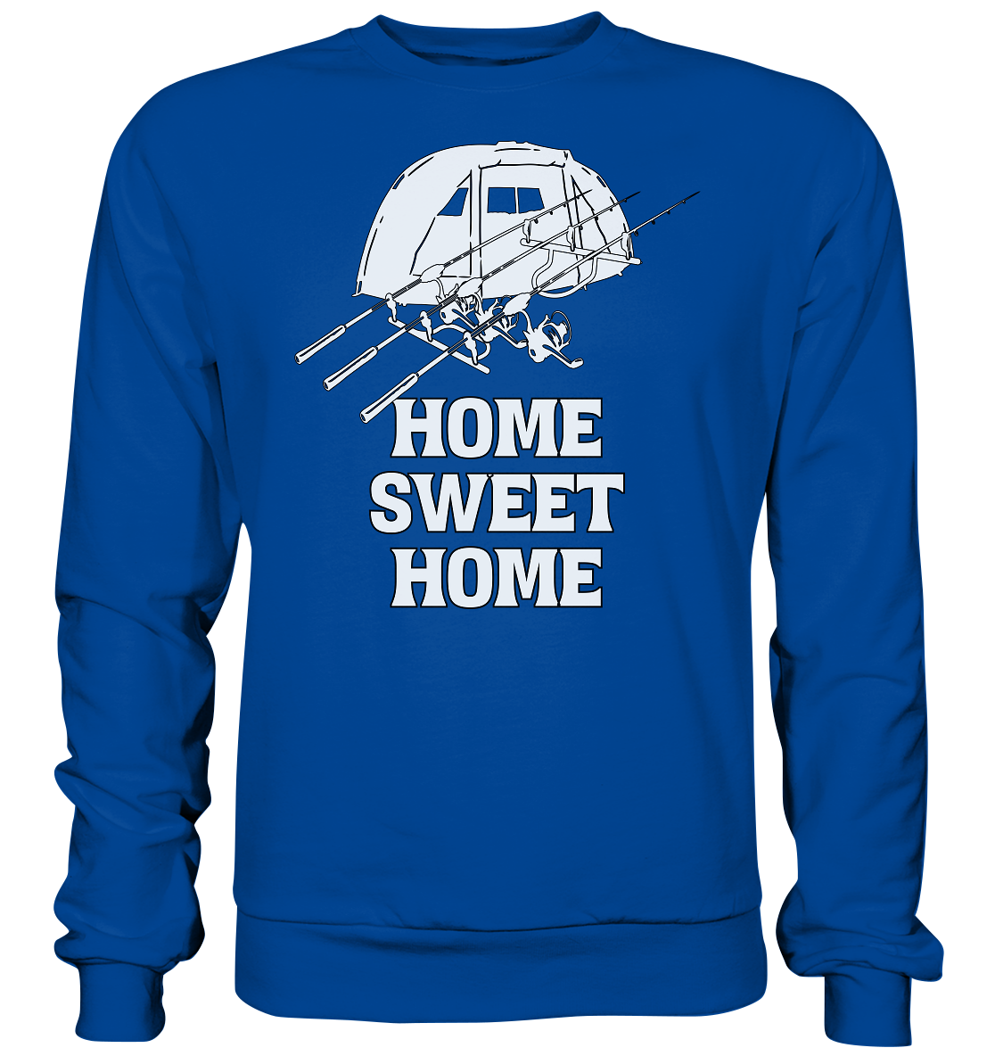 HOME SWEET HOME - Karpfenangeln - Basic Sweatshirt