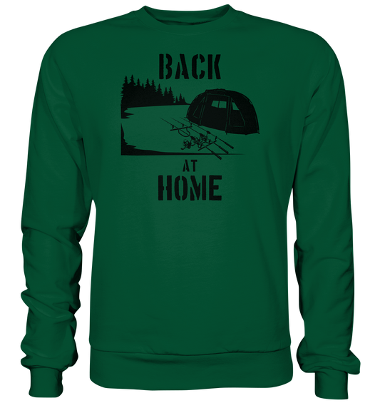Back at Home - Karpfenangeln - Basic Sweatshirt