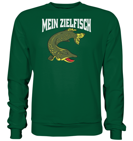 Mein Zielfisch Hecht - Basic Sweatshirt