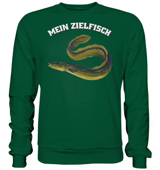 Mein Zielfisch Aal - Basic Sweatshirt